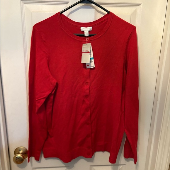 Charter‎ Club Scarlet Cardigan - Picture 1 of 2